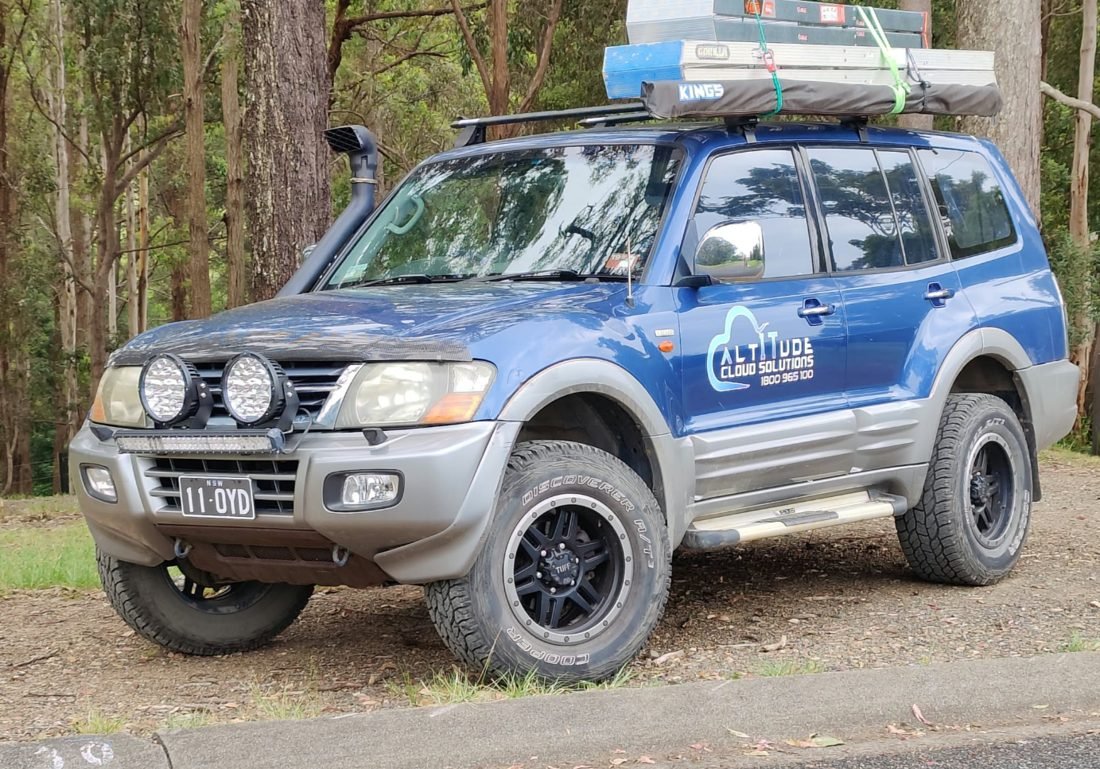 ACS four wheel drive used for rural installs
