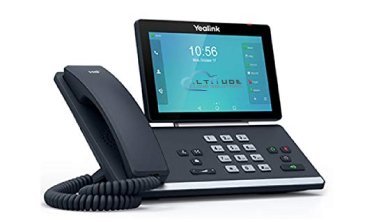 Yealink T58A touchscreen desk phone